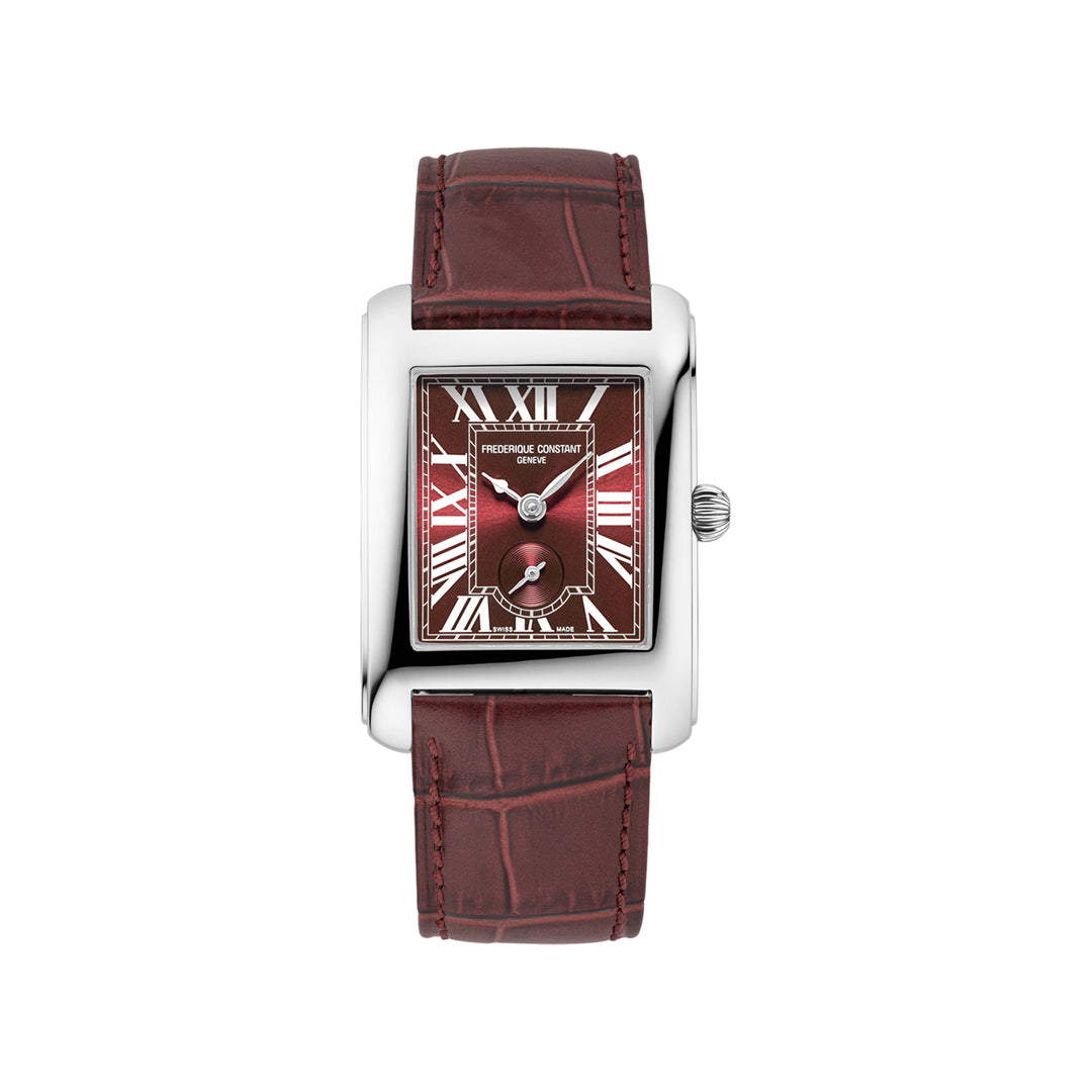 Frédérique Constant Classics Carrée Small Seconds Bordeaux – FC-235BRG2C6