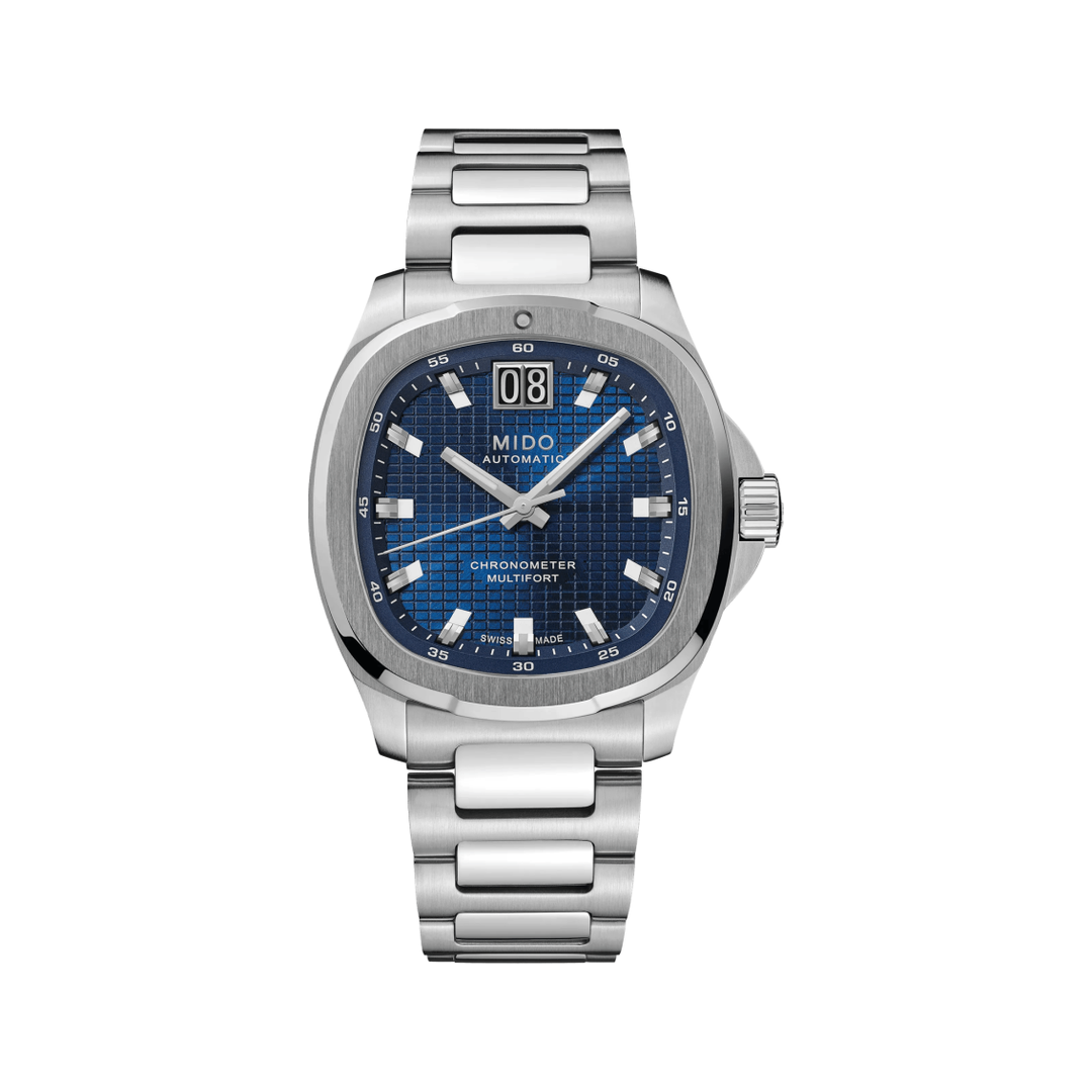 Mido Multifort TV Big Date Chronometer Bleu – M049.567.11.041.00