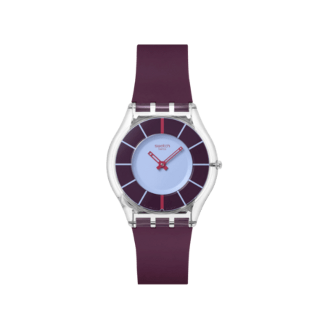 Swatch Always on Time SS08K122 sur fond blanc