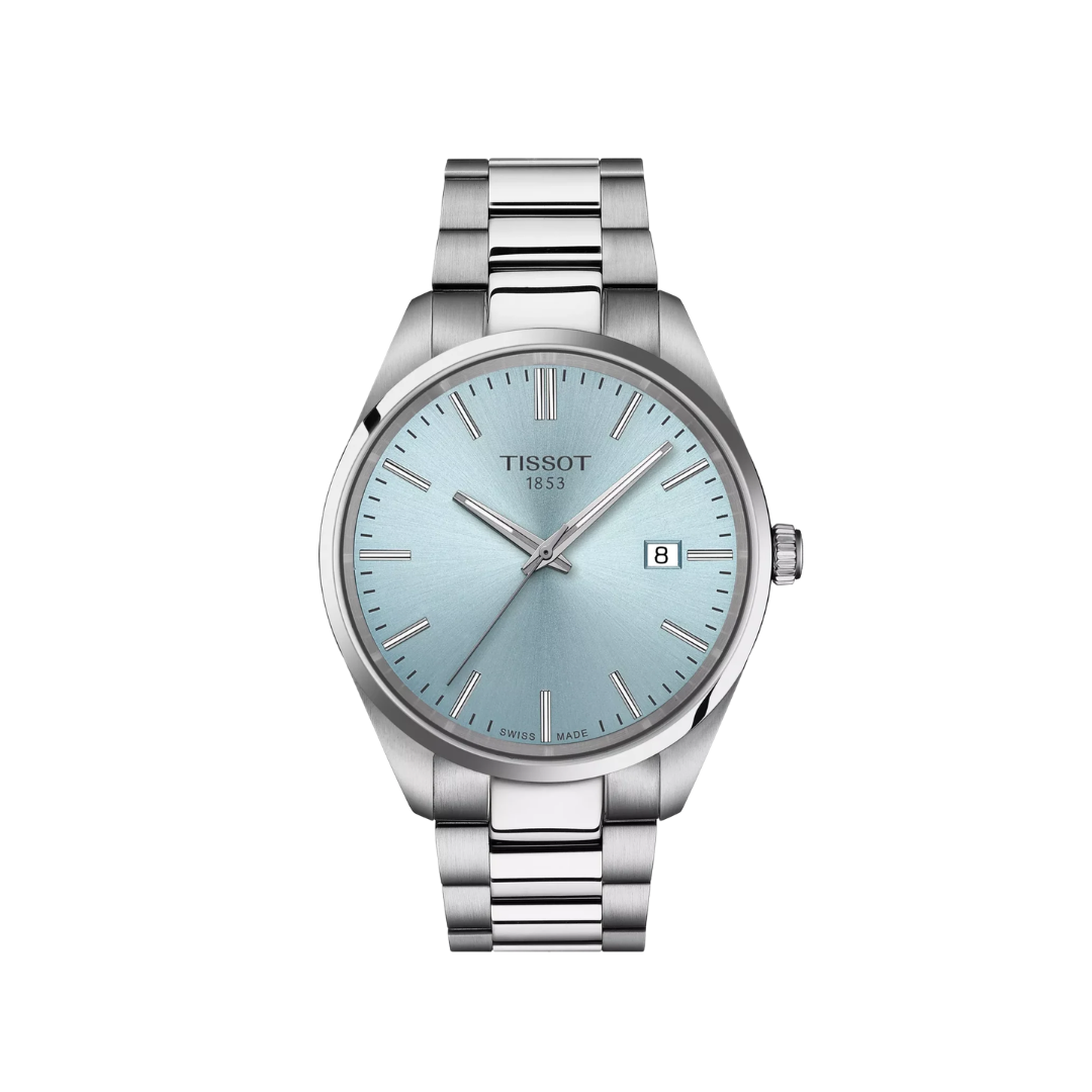 Tissot PR 100 Quartz 40mm Bleu clair