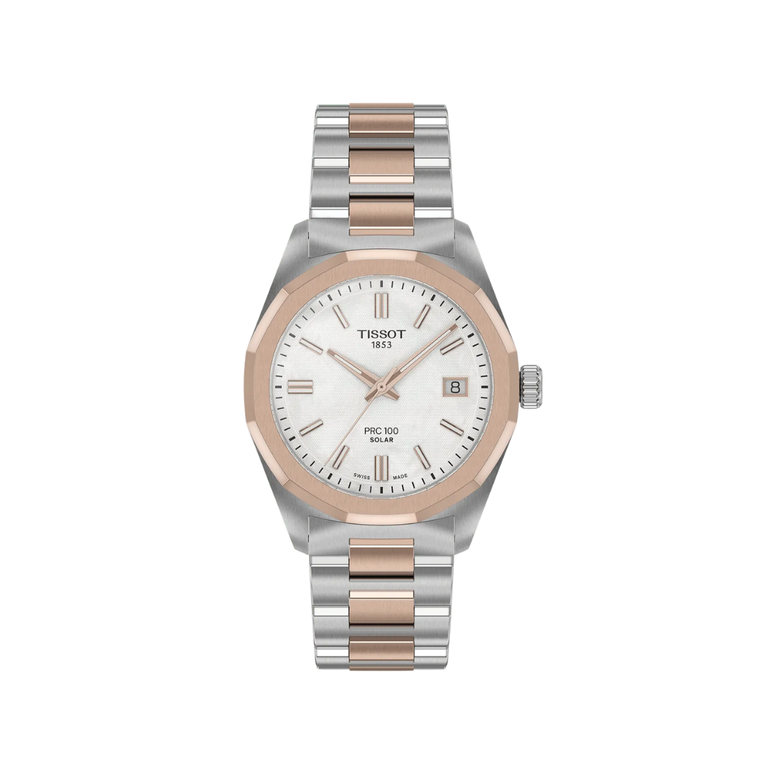 Tissot PRC 100 Solar Nacre 34MM