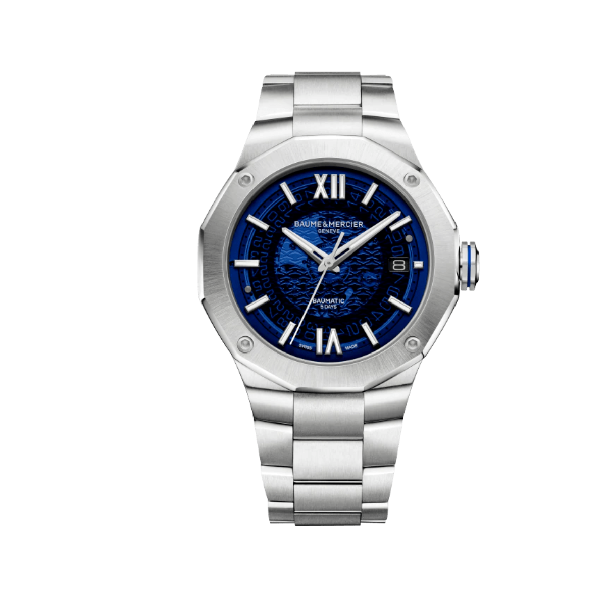 Baume Et Mercier Riviera Saphir Bleu