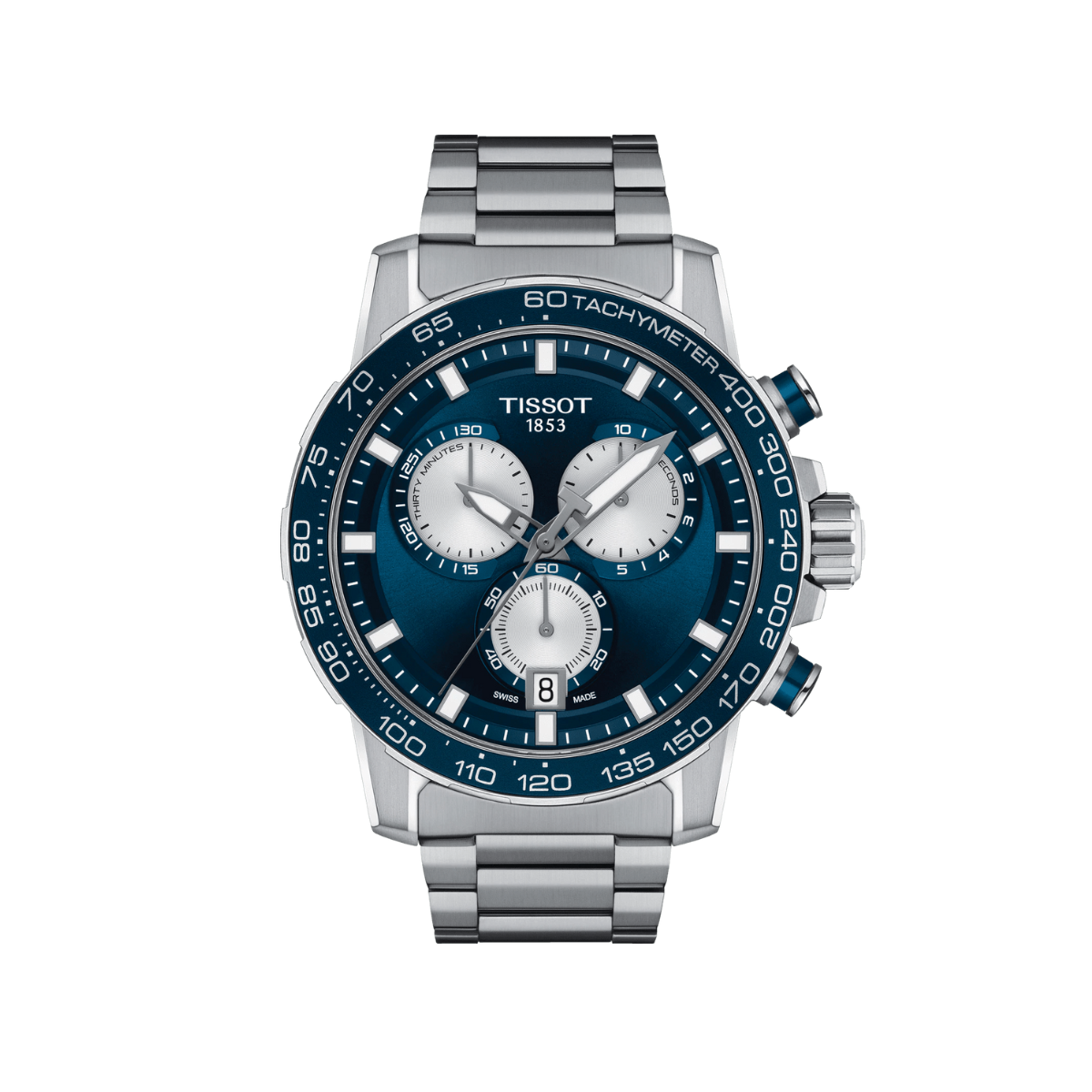 Tissot Supersport Chrono Bleu Acier