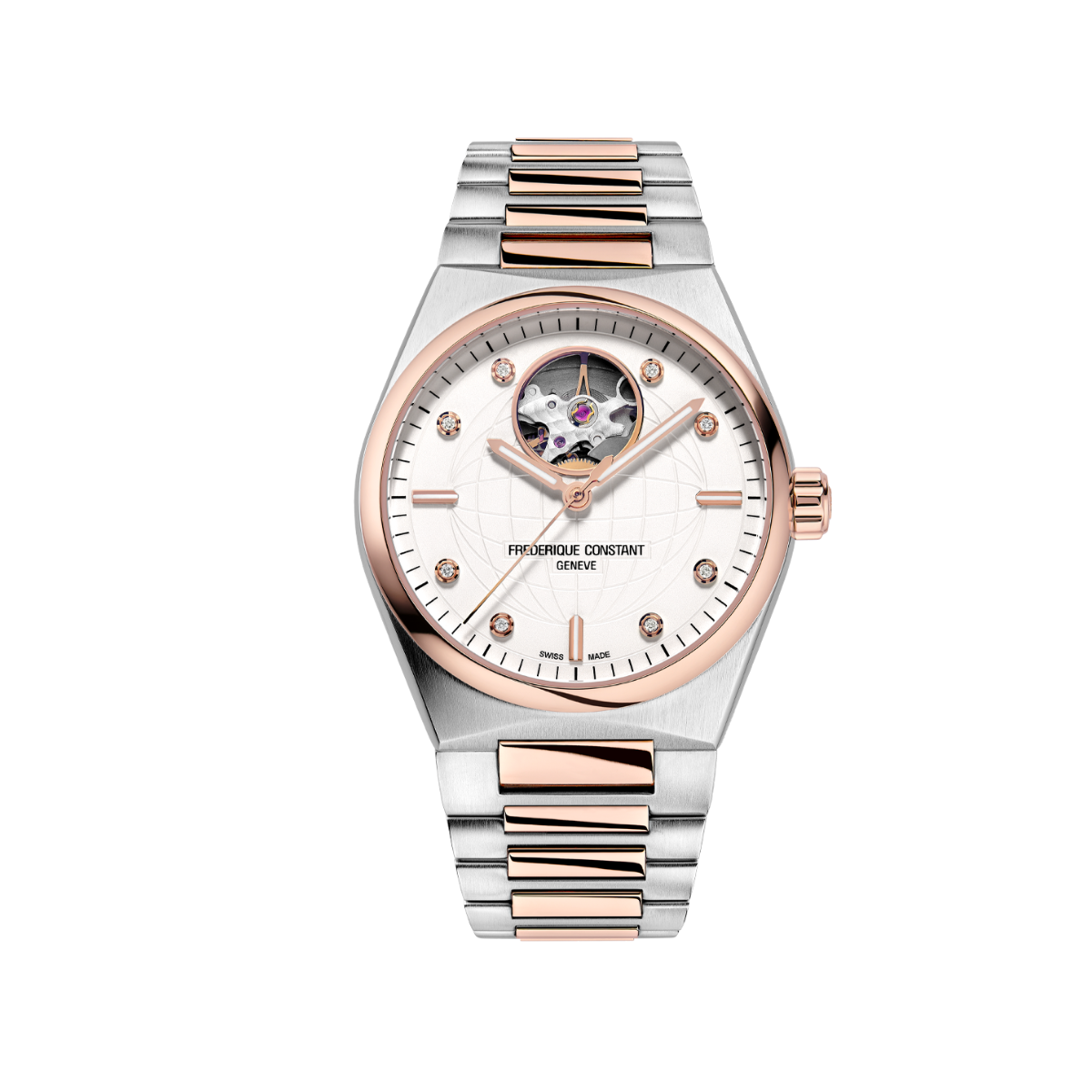Frédérique Constant Highlife HeartBeat Ladies Pvd Rose