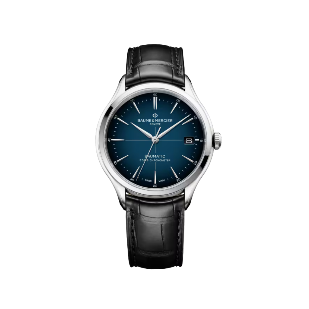 Baume Et Mercier Clifton Baumatic Bleu