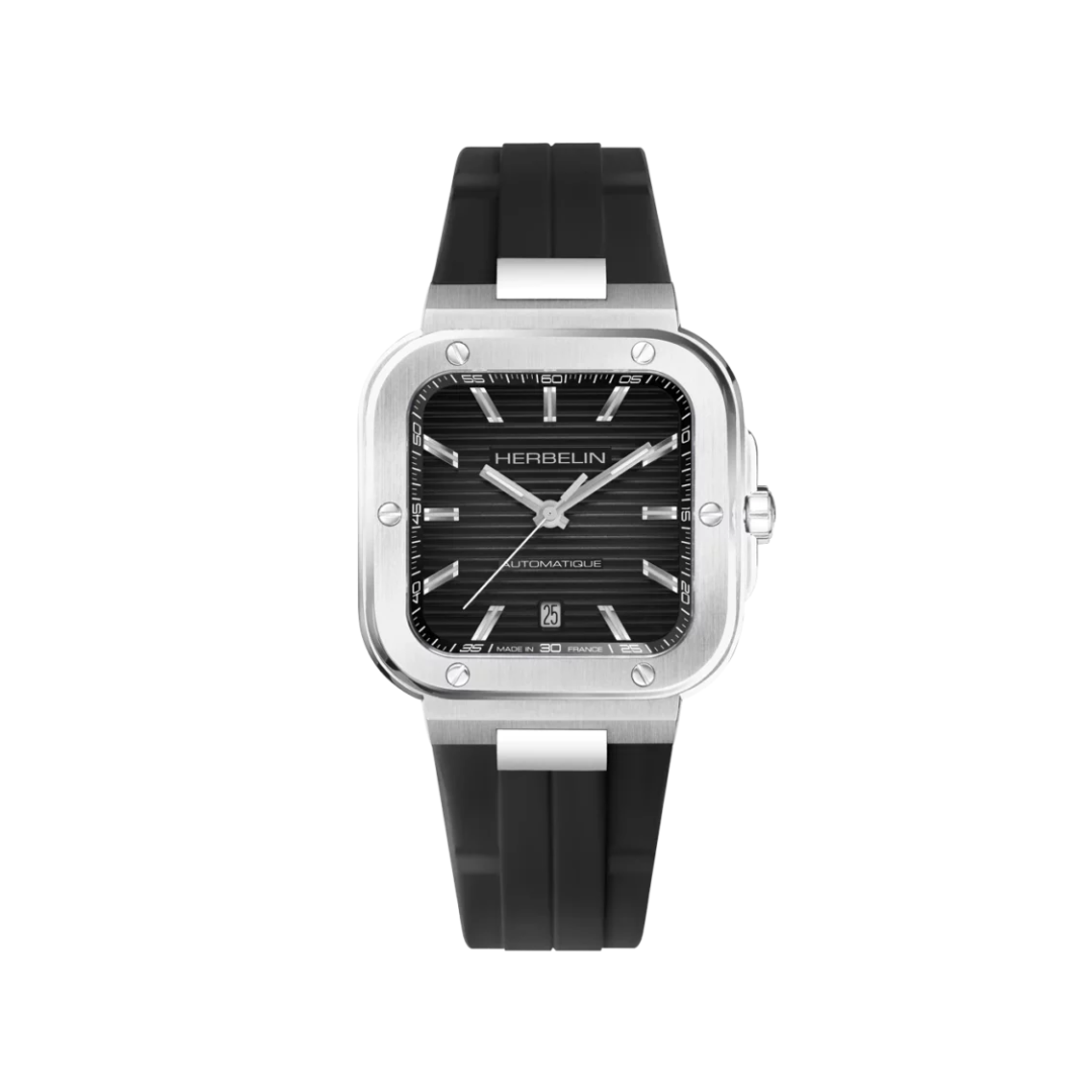 Herbelin Cap Camarat Square Automatique Noir