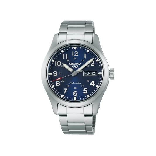 Seiko 5 - Automatique 3 Aiguilles Bleu
