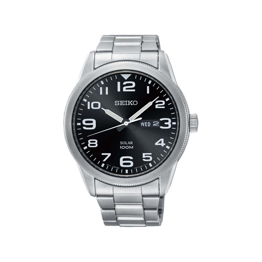 Montre Seiko SNE471P1 sur fond blanc