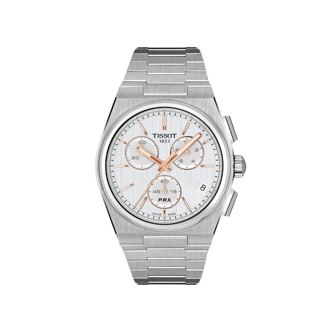 Tissot PRX Chronograph Argent