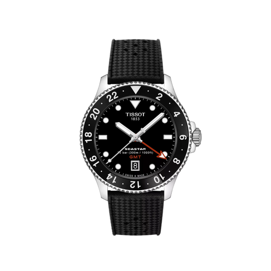 Tissot Seastar 1000 GMT 40mm Noir
