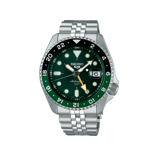 Seiko 5 - Automatique 3 Aiguilles Vert GMT