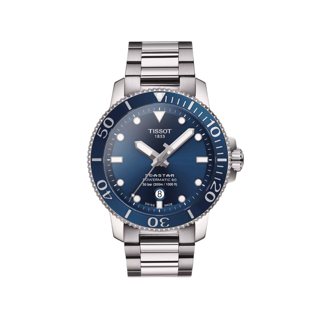 Tissot Seastar 1000 Powermatic 80 Bleu