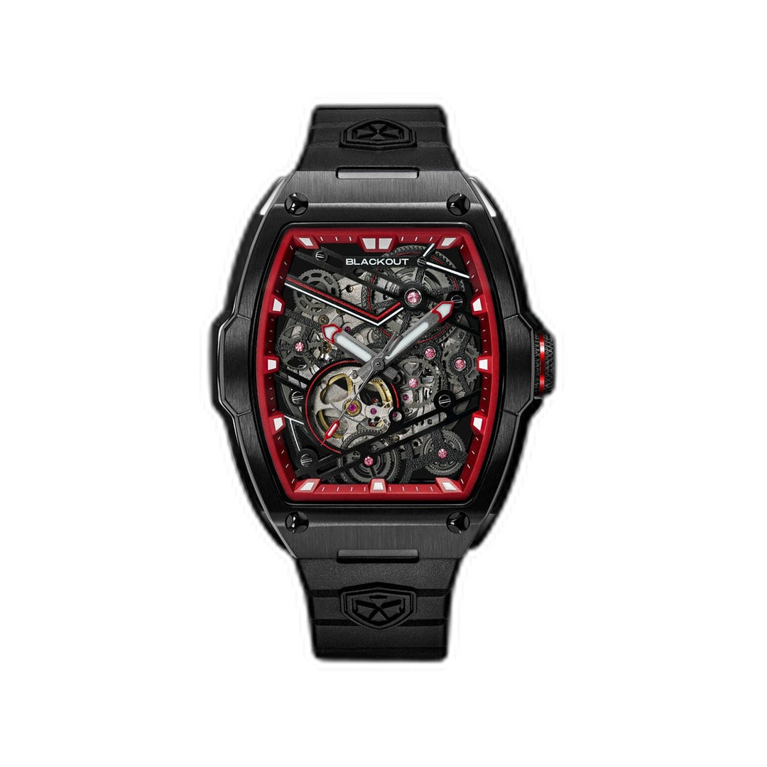 Blackout Watches FL-One R sur fond blanc