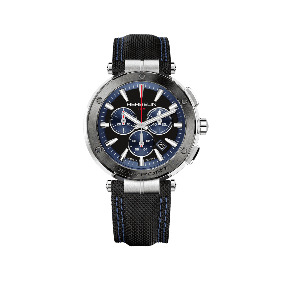 Herbelin Newport Chrono Homme Bleu