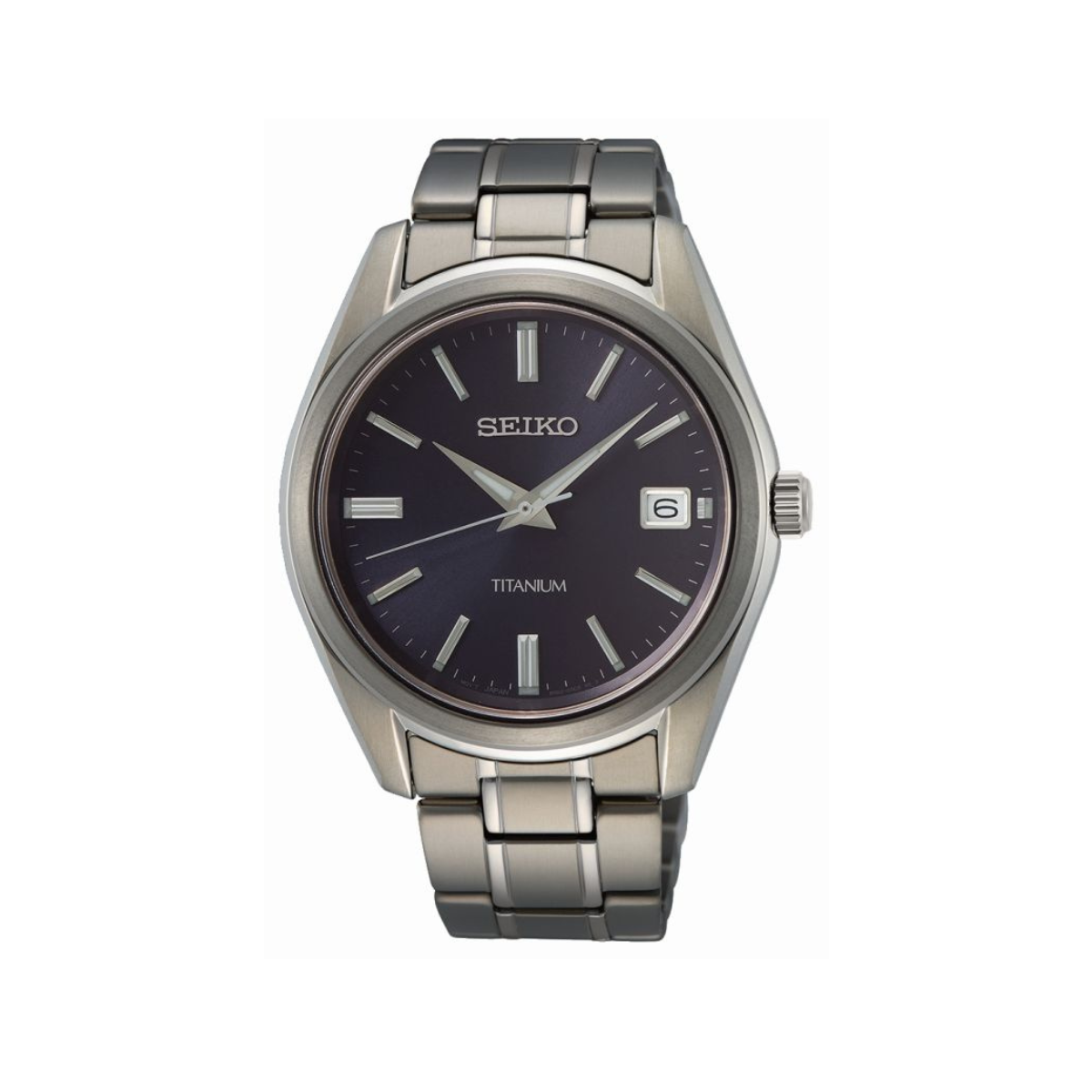 Seiko Homme Classique Bleu Titanium