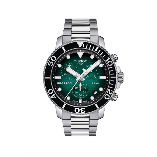 Tissot Seastar 1000 Quartz Chronograph Vert